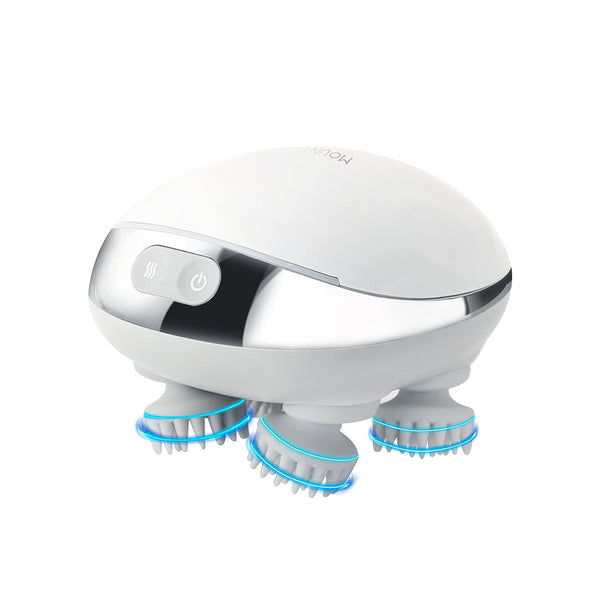 Smart Scalp Massager with Vibration, Heating Function and Red Light Mountrax Smart Scalp Massager with Vibration, Heating Function and Red Light Mountrax