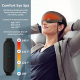 MOUNTRAX Heated Eye Mask / Sleep Mask with Total Blackout Design for Women and Men