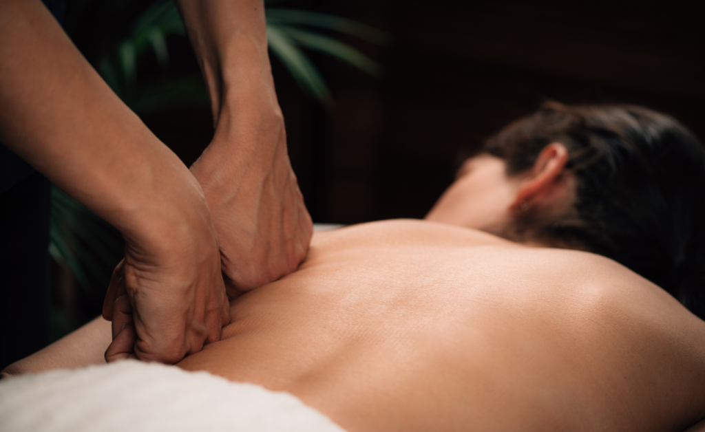 Relax with Deep-Tissue Massage