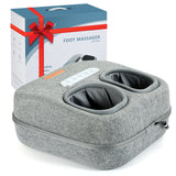 MOUNTRAX Foot Massager with Heat — Deep Shiatsu Kneading & Air Compression Relief for Plantar Fasciitis, Foot Pain & Improve Circulation